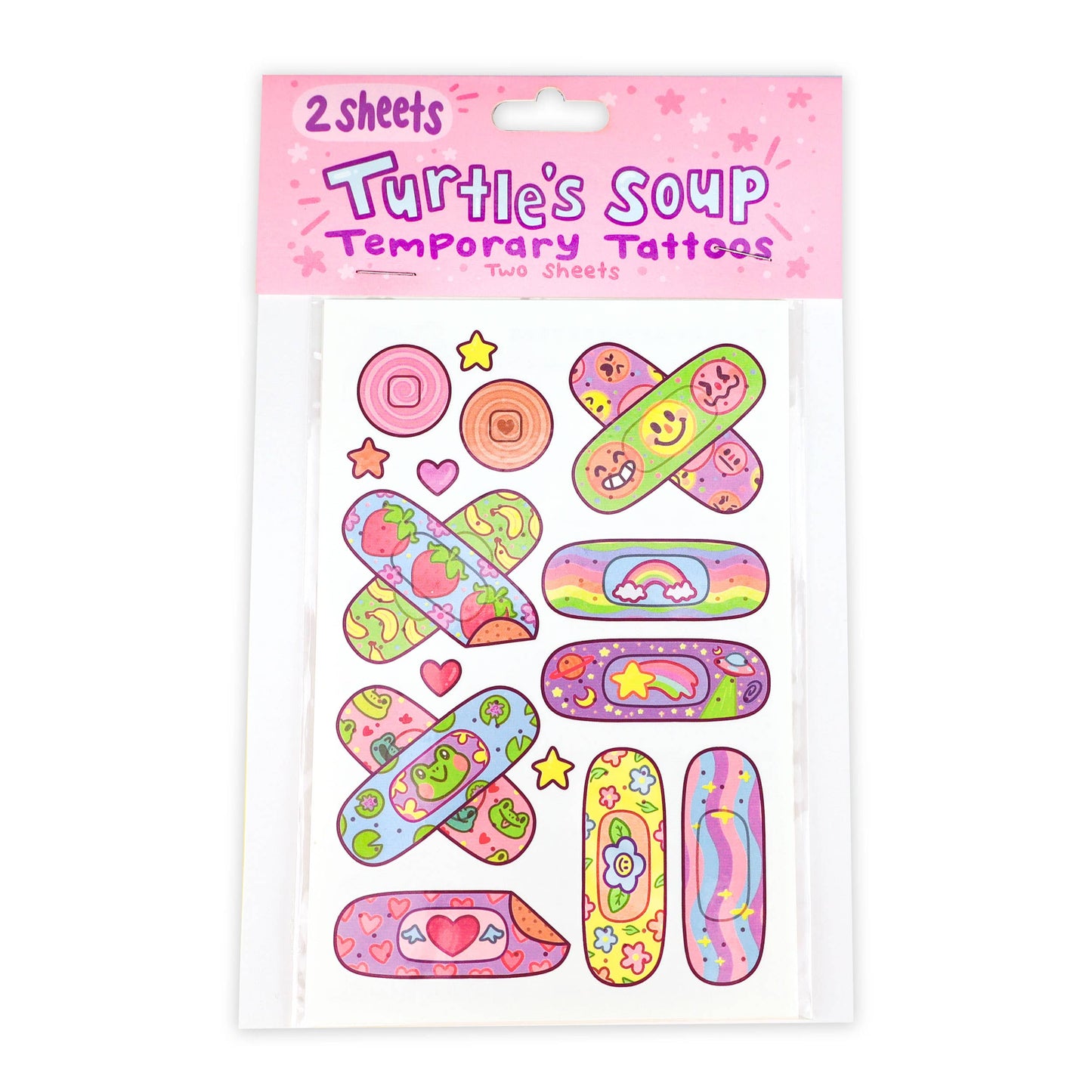 Happy Bandages Temporary Tattoo Festival Party Sheets