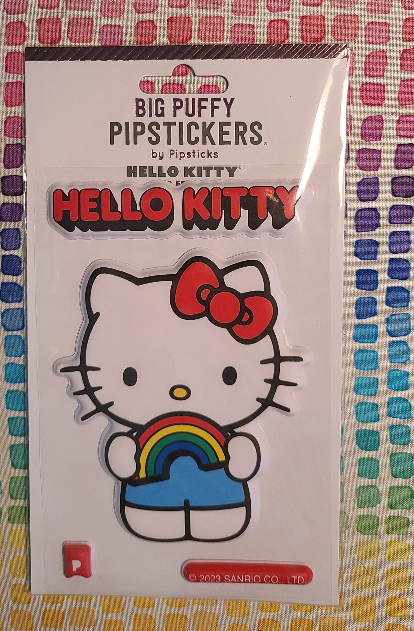 Big Puffy Hello Kitty Stickers