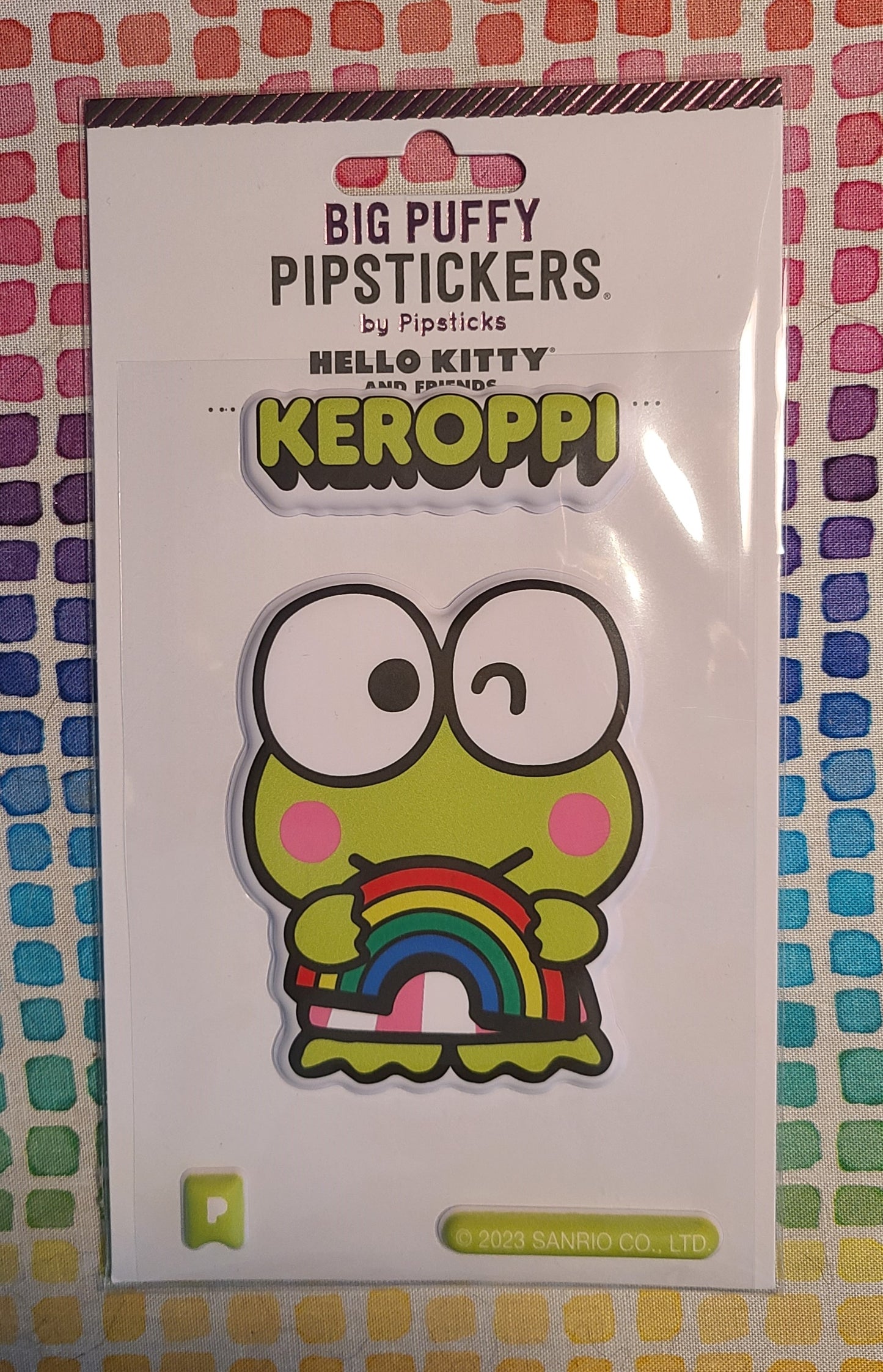Big Puffy Keroppi Stickers