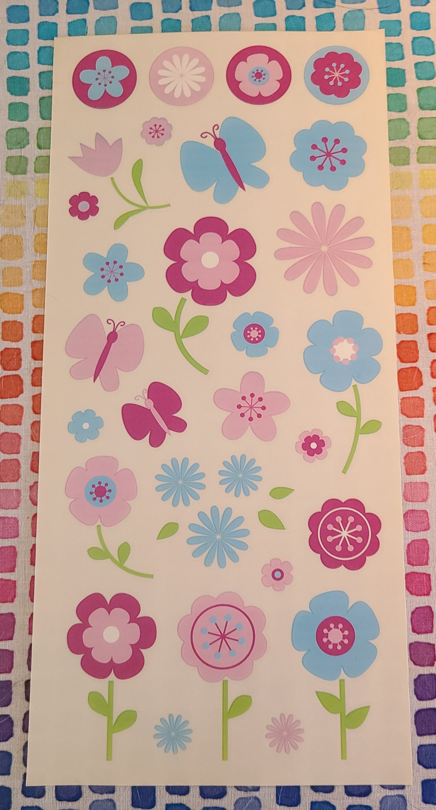 Floral Sticker Sheet