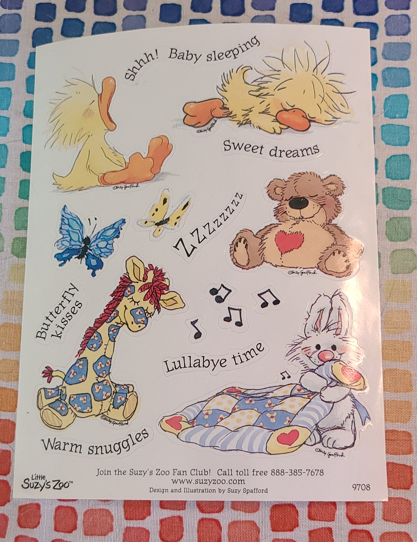 Little Suzy's Zoo Sticker Sheet