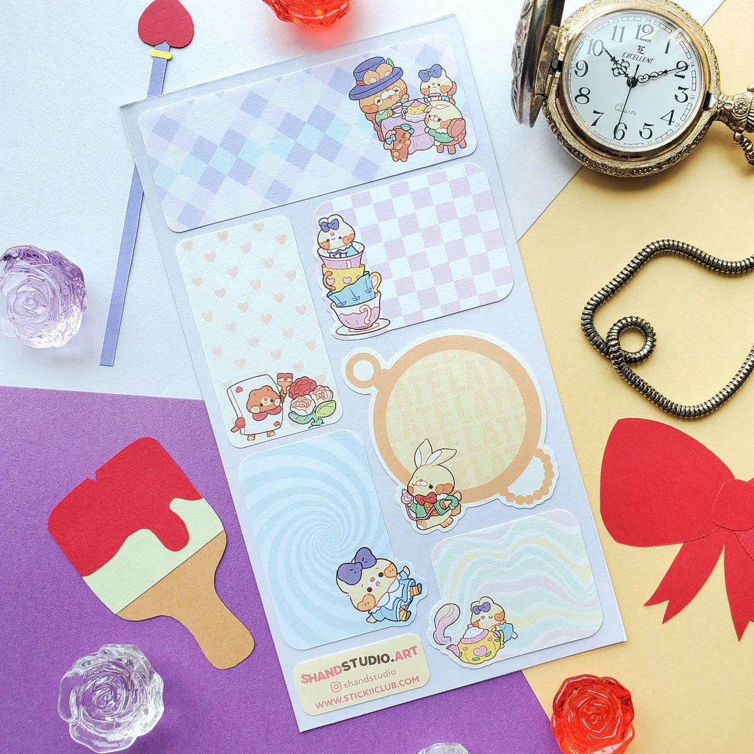 Kawaii Wonderland Labels