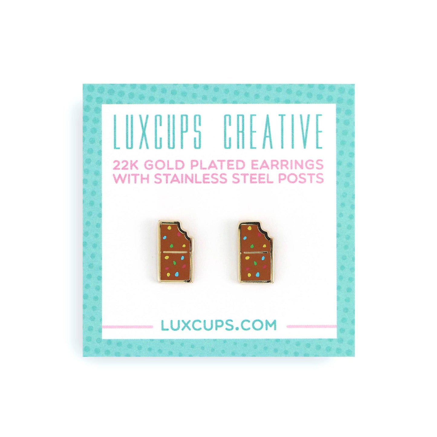 Cosmic Brownie Earrings