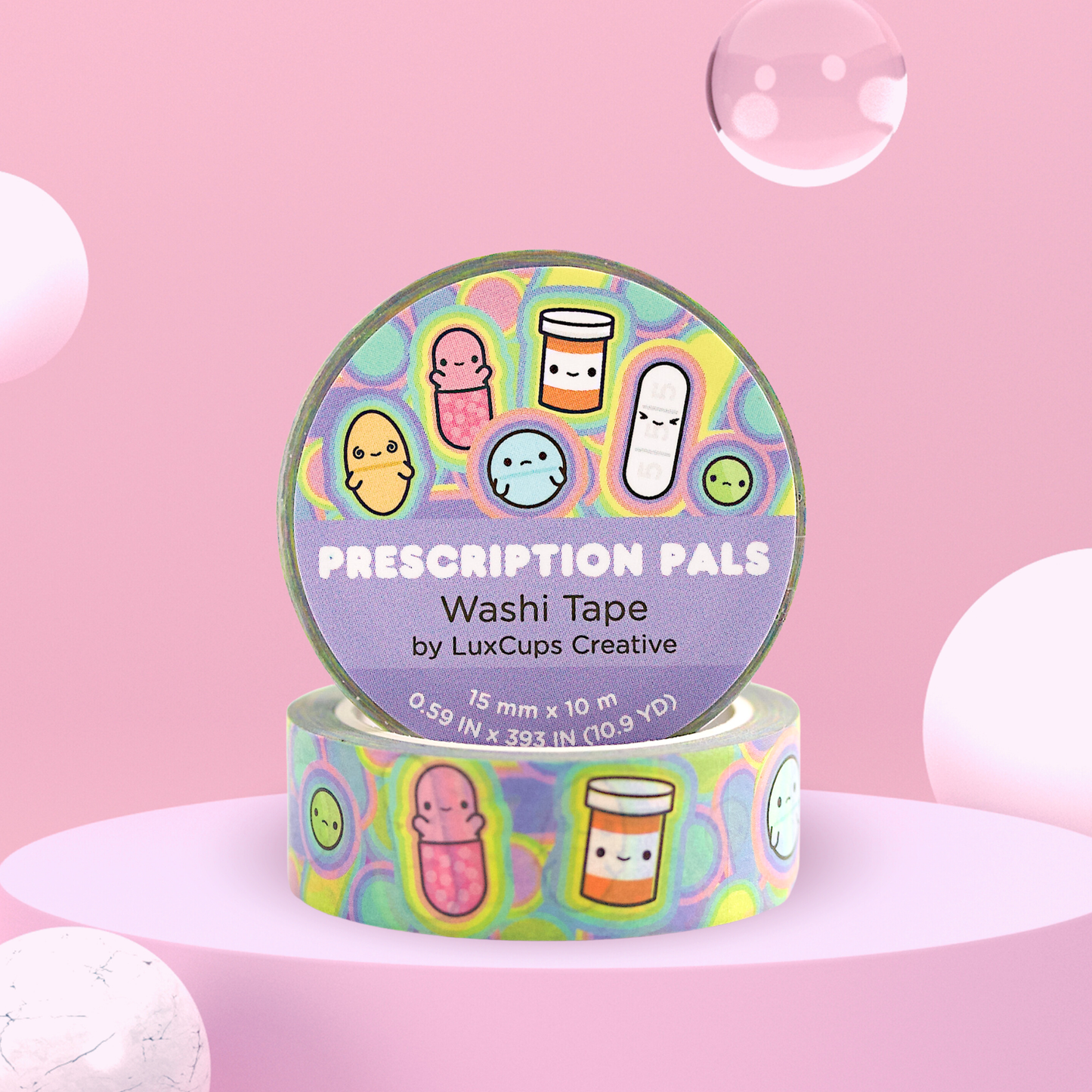 Prescription Pals Washi Tape