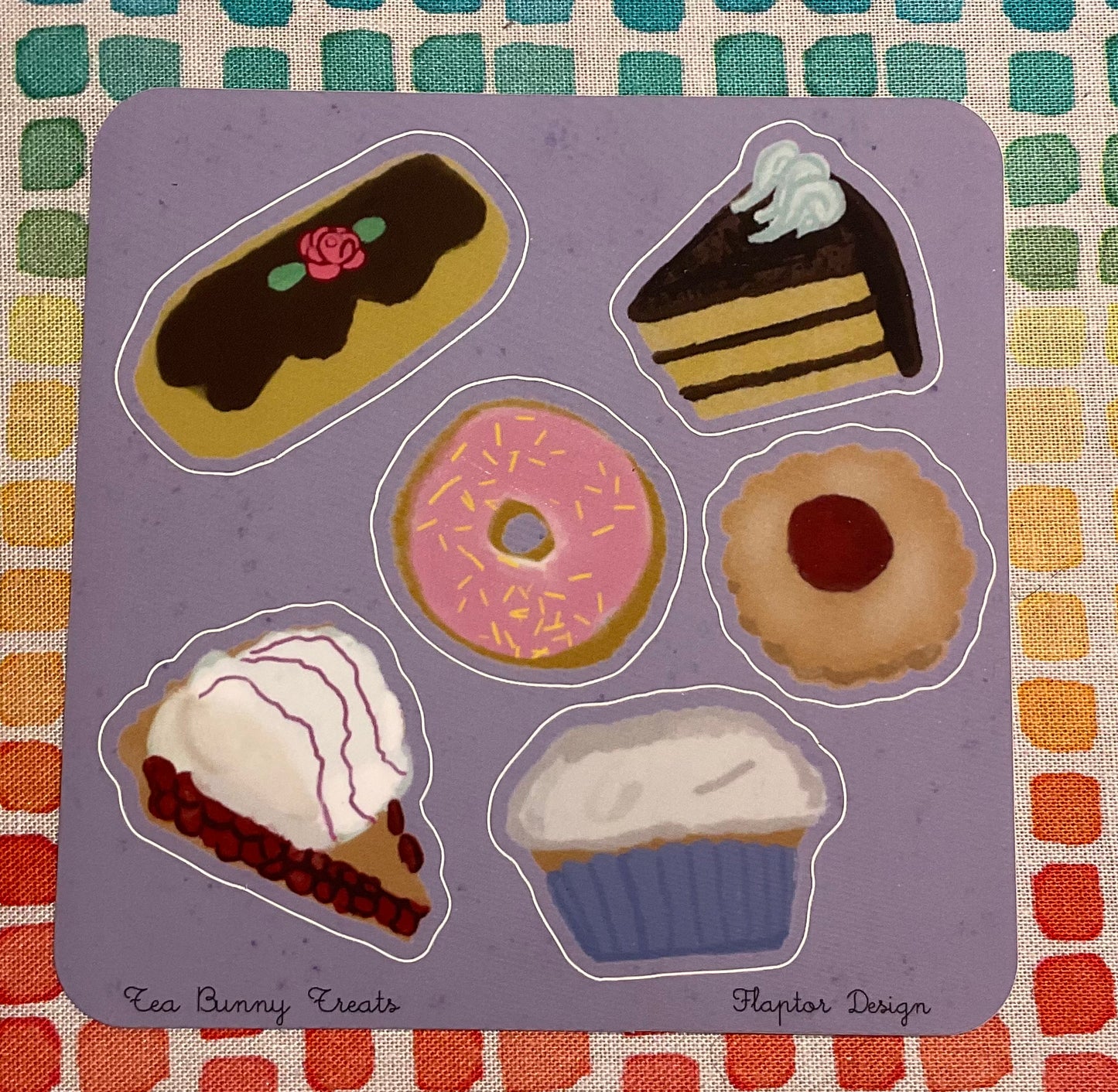 Tea Bunny Treats Sticker Sheet