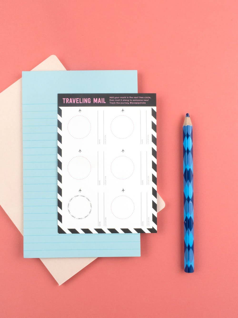 Traveling Mail Card Pack