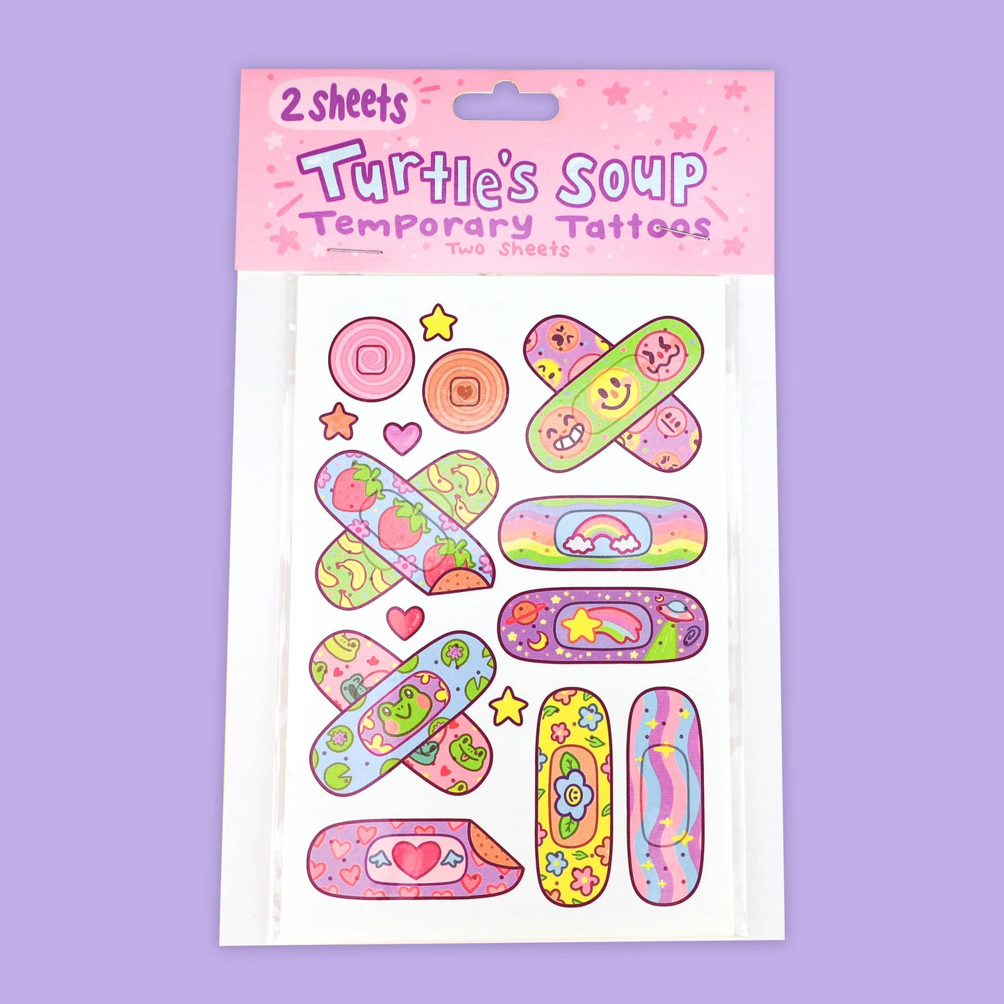 Happy Bandages Temporary Tattoo Festival Party Sheets