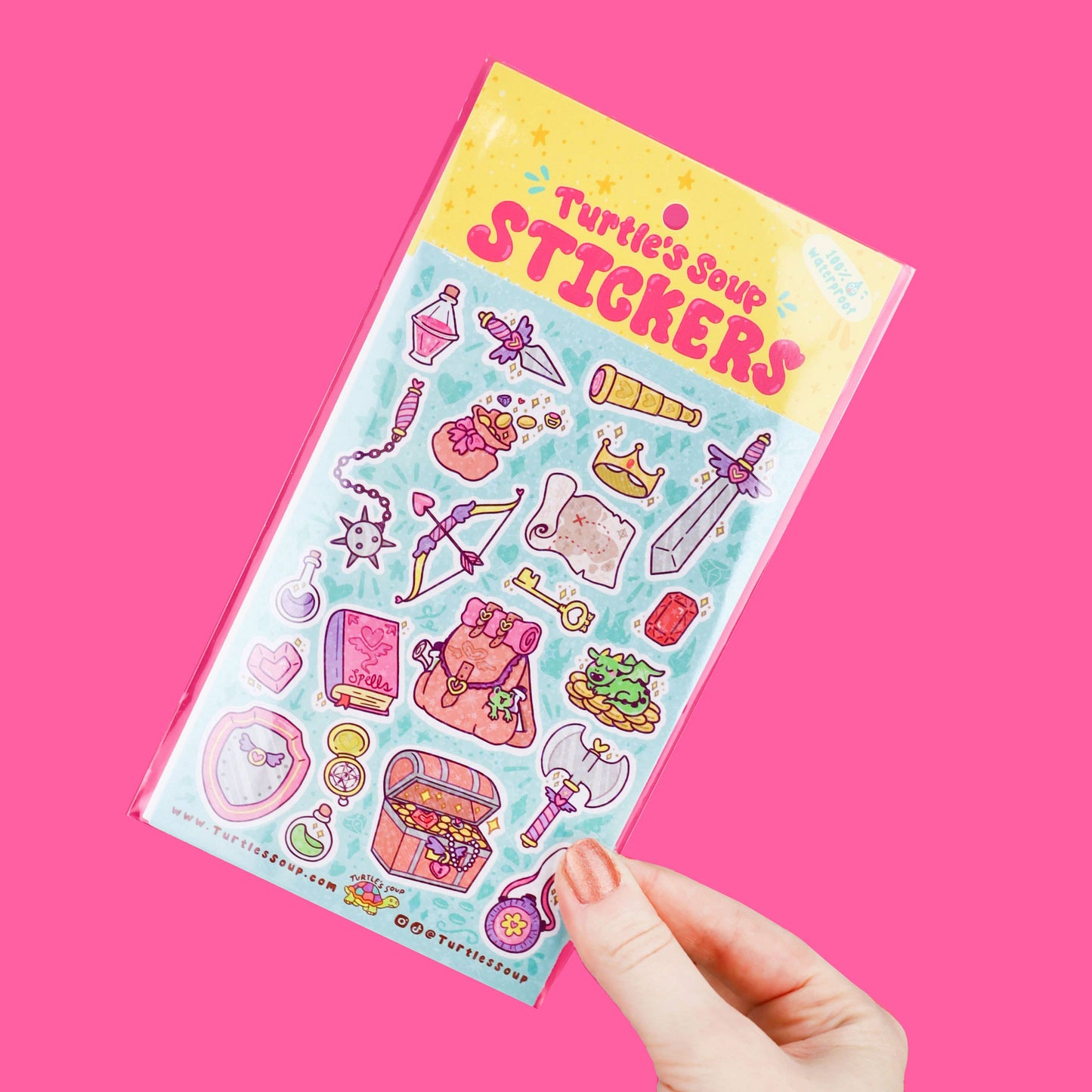 Medieval Dungeon Explorer Vinyl Sticker Sheet