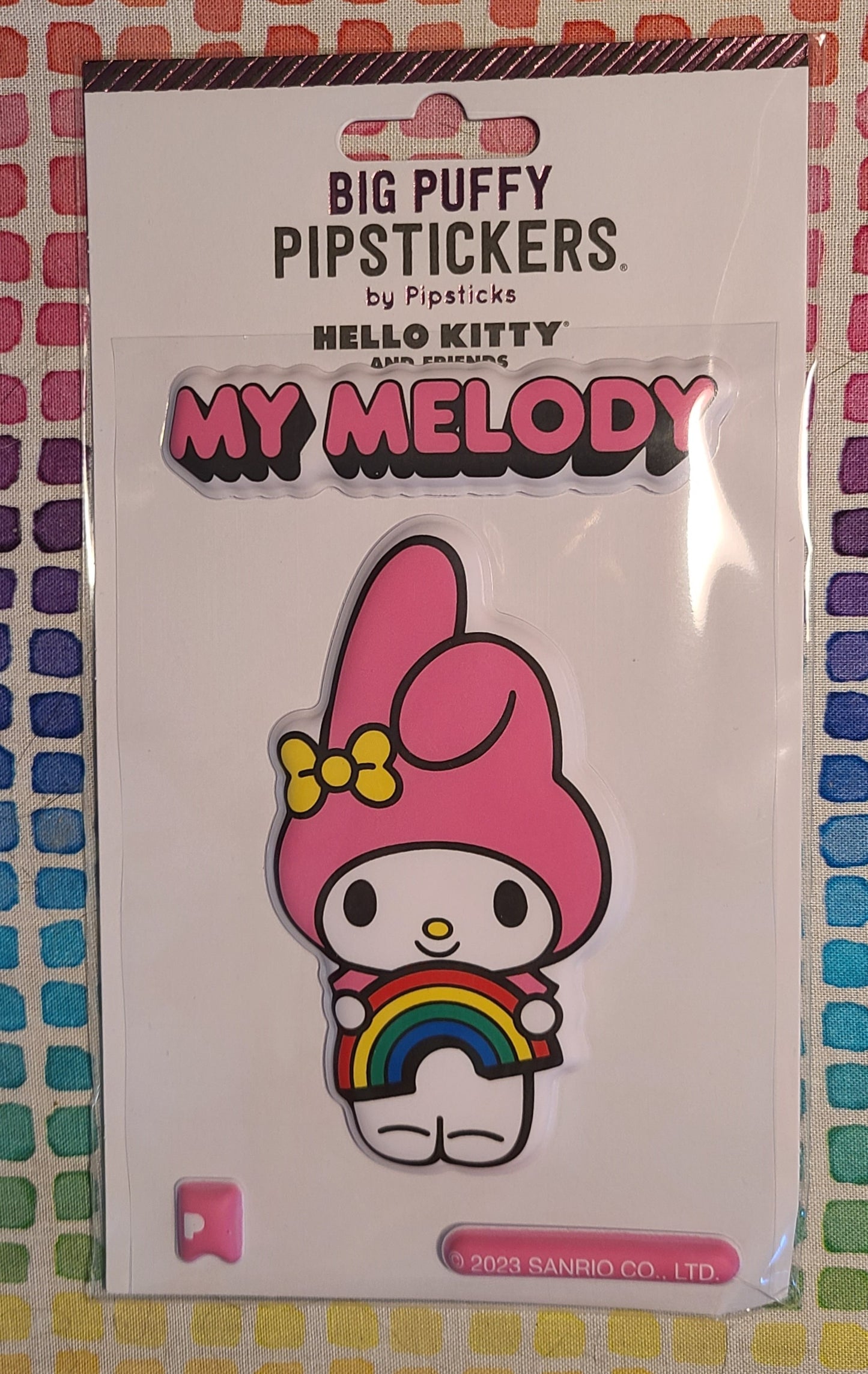 Big Puffy My Melody Stickers