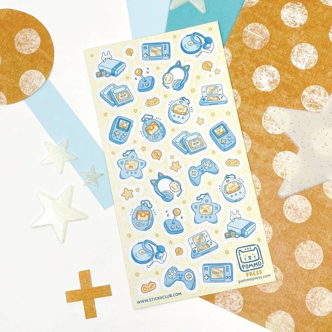 Cute Consoles Sticker Sheet